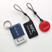 Popular Smallest NFC Epoxy Tag RFID Sticker 13.56 MHz Mobile Phone Sticker